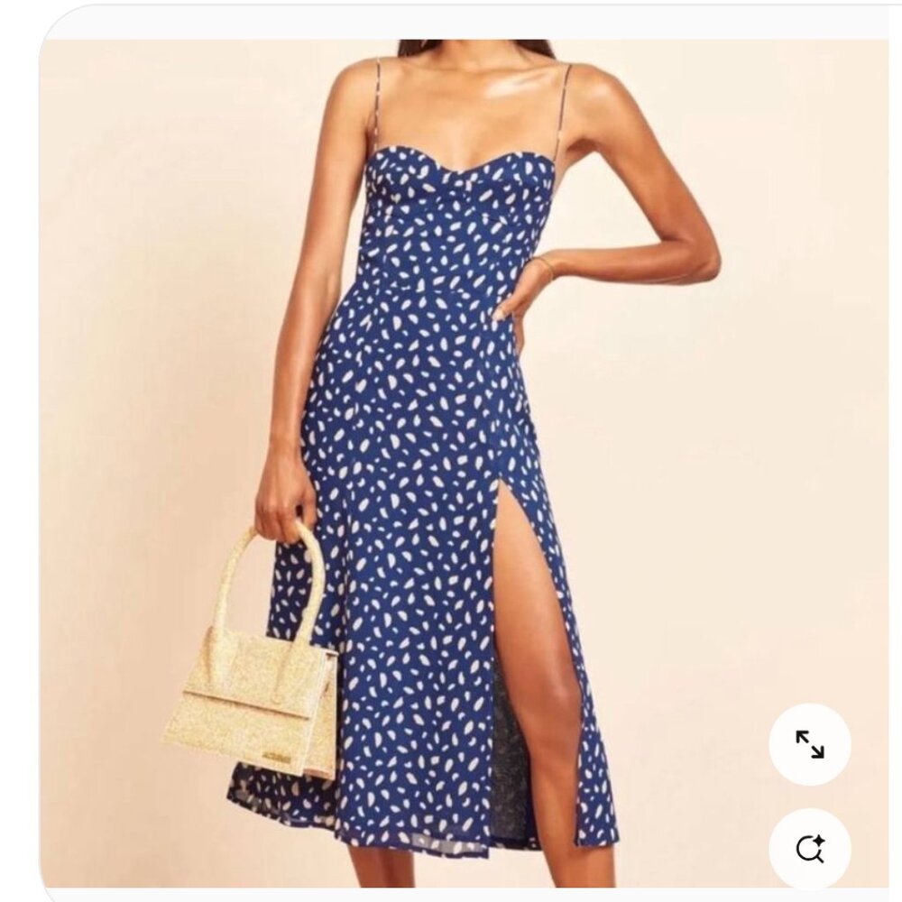 Reformation Juliette Georgette Dress - size 10 L